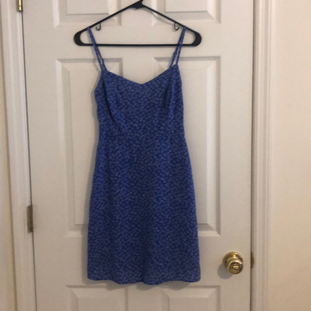 Blue sundress